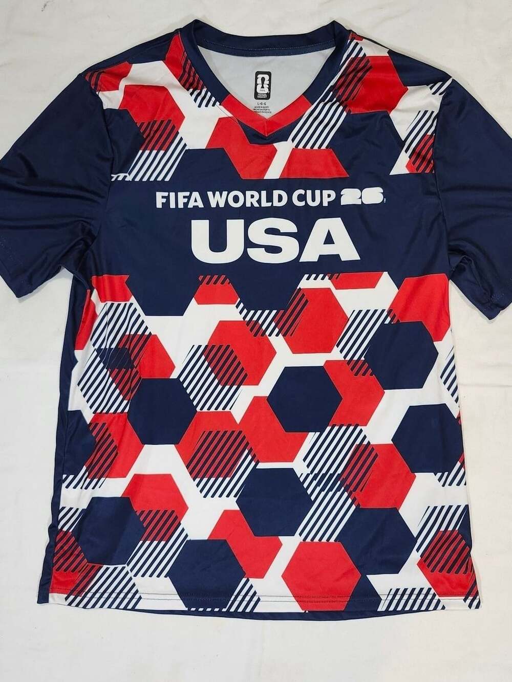 FIFA World Cup 2026 USA Soccer Jersey Size L